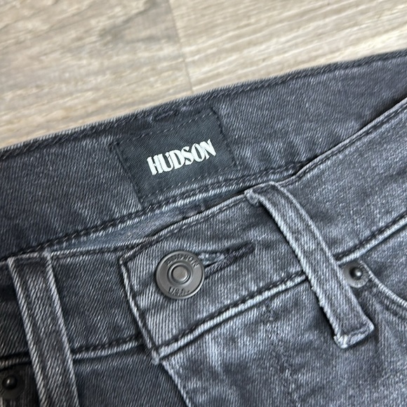 Hudson Women’s Natalie Mid-Rise Skinny Ankle Jeans Dark Wash Size 26 - Picture 3 of 11